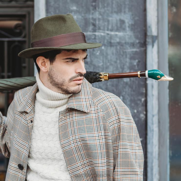 ομπρέλα | PASOTTI 479 oxf-10 k26 - ομπρέλα αγριόπαπιας 2N6B859 άνδρες